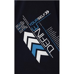 Лонгслив P521-1001-893 d.blue