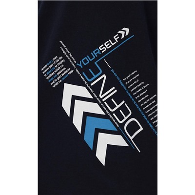 Лонгслив P521-1001-893 d.blue