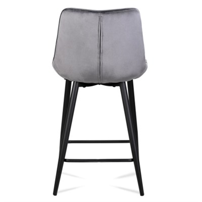 Стул барный SB-006 Темно-серый Velvet G062-40 / GBAR8060A-1 /уп 4/