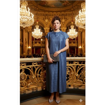 Платье Vittoria Queen 28513 синий