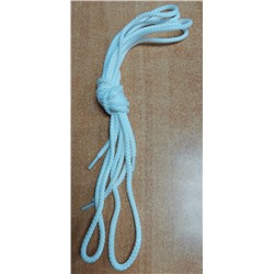 Шнурки белые круглые 150 см