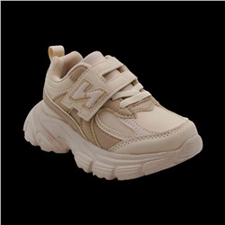 Кроссовки А878-11 бежевые