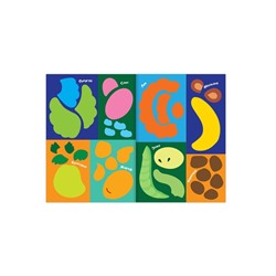 Аппликации наклейками, набор 6 шт. по 12 стр.