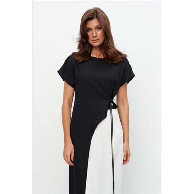 Платье KaVaRi 1134 черно-белый