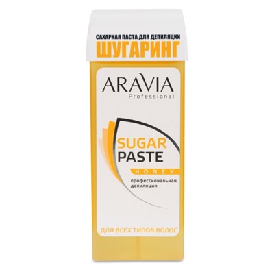 ARAVIA Сахарная паста для шугаринга в картридже «Медовая» очень мягкая 150 г