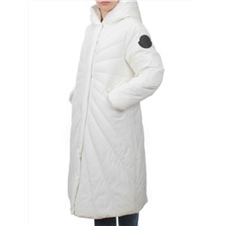 H265 WHITE Пальто зимнее облегченное женское (150 гр. холлофайбер)