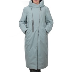 H269 BLUE Пальто зимнее женское (170 гр. холлофайбер)