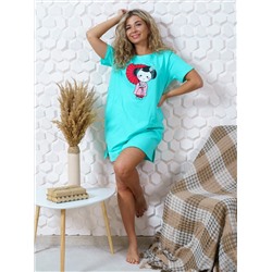 858 Туника "ментол"