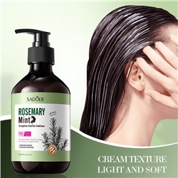 Кондиционер для волос с Розмарином и Ментолом Sadoer, 350 мл.