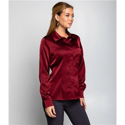 Блуза #ОКТ025022, бордовый