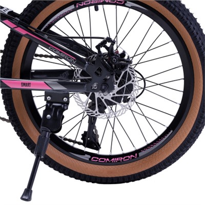 Велосипед 20" рама 10" 7sp COMIRON SMART ригид розовый