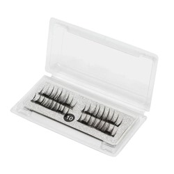 Nail Art Магнитные накладные ресницы №10, 4 шт, 7-13 х 35 мм