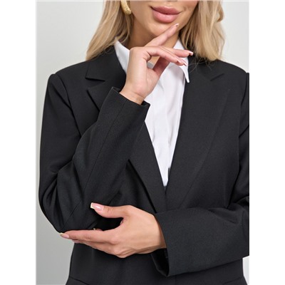 Жакет чёрный классический