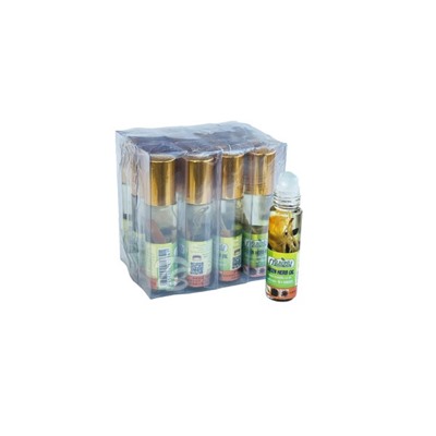 (НАБОР 12 ШТ) Масляный ингалятор на травах от Green Herb, 10 мл x 12шт