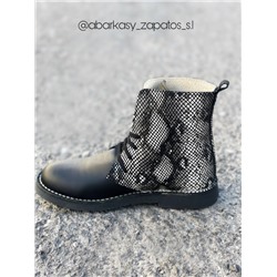 Ab. Zapatos 27025 serpiente · NEGRO АКЦИЯ