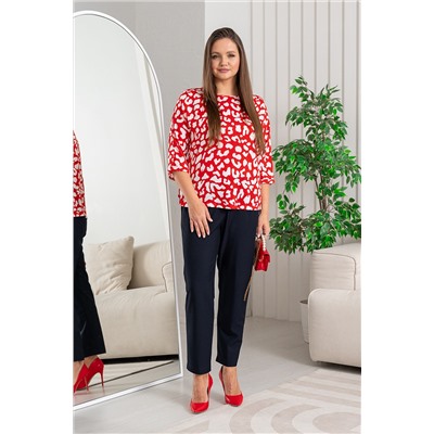 Блузка МД-249 красный