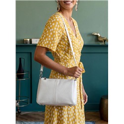 Женская кожаная сумка Richet 3107LN 613 Белый