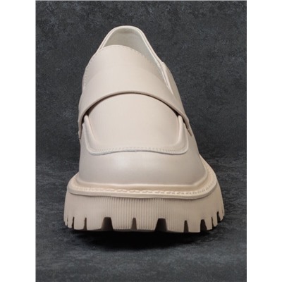 06-5925-2 BEIGE Туфли (натуральная кожа)