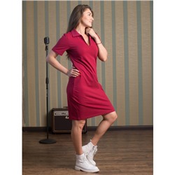 Платье женское КП1480 бордовый