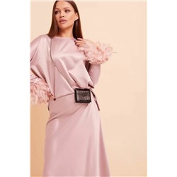 COCOCO 11194 пудровый, Блуза,  Юбка