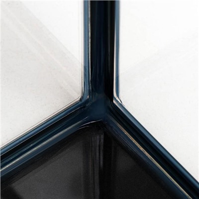 Аквариум SeaStar HX-320F в комплекте: LED-лампа, фильтр, 18 л, черный