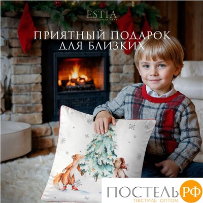 Estia  Декоративная подушка БРАСО 45х45, 1пр, плстр.