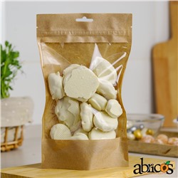 Абрикос в белом шоколаде