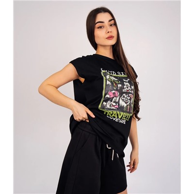 Майка #КТ9010 (1), чёрный