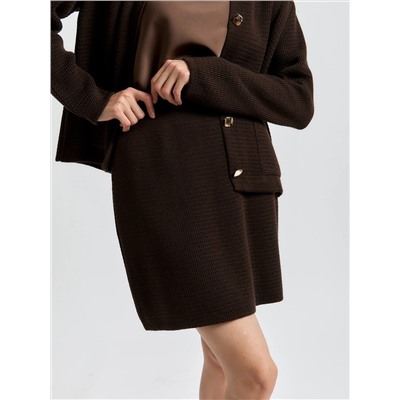 Юбка ODETTE, Горький шоколад