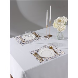 Набор салфеток «Этель. Треугольники», 30×40 см - 2 шт., сатин 110 г/м²