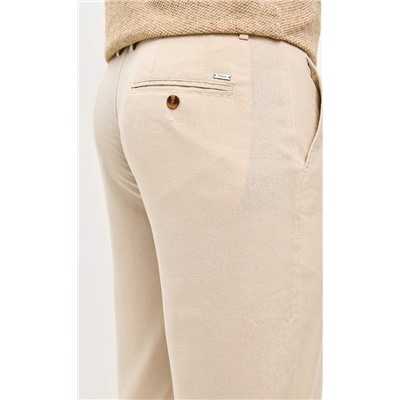 Брюки лен P511-0852 l.beige