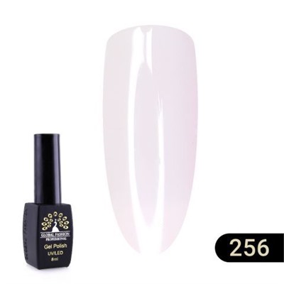 Гель лак Global Fashion BLACK ELITE 256, 8 мл