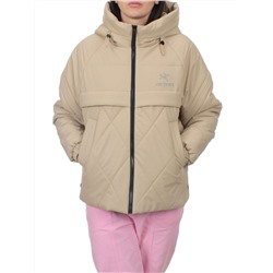 285 BEIGE Куртка зимняя облегченная женская (верблюжья шерсть)
