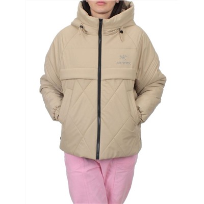 285 BEIGE Куртка зимняя облегченная женская (верблюжья шерсть)