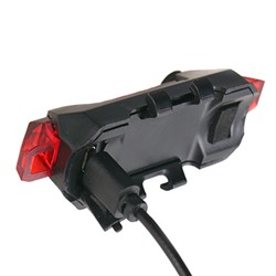 Фонарь задний COMIRON TA15 корпус: пластик, IPX4; свет: COB(5LED), 30lm; USB; четыре режима, OPP. АКЦИЯ/уп 100/600/