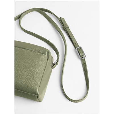 Женская кожаная сумка Richet 2536LN 978 Зеленый