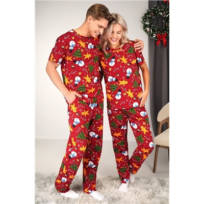 Женская новогодняя пижама Happyfox