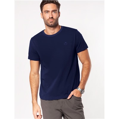 Футболка базовая полуприлегающая из премиального хлопка с эластаном