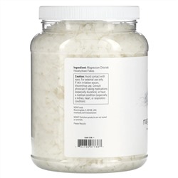 NOW Foods, Solutions, магниевые хлопья, 100 % чистоты, 1531 г (3,37 фунта)