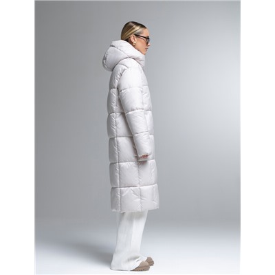 Пуховик женский бежевый