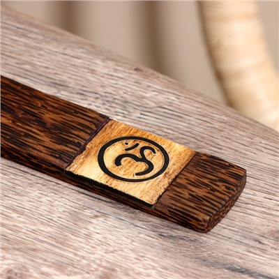 Подставка под благовония «Ом», 25 см, пальма