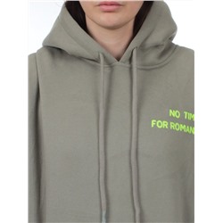 2620 GREEN Худи женское (95% хлопок, 5% спандекс)