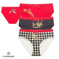 GULB3870/1(3) трусы для девочек (3 шт в кор.)