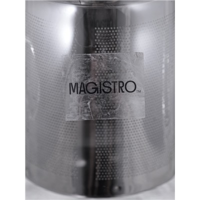 Заварочный чайник Magistro «Жак», 700 мл, металлическое сито, стекло, прозрачный