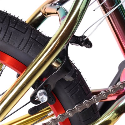 Велосипед BMX 20" COMIRON Chameleon BMX-X7, Рама 20.5" chameleon metallic