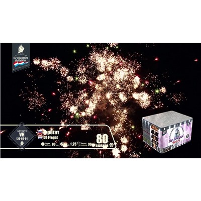 Фейерверк VH120-80-01 Фрегат / De Fregat (1,25" х 80)