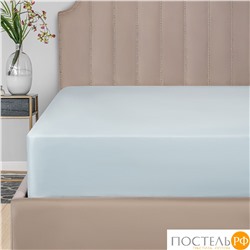 DOME ФАРОСТА голуб Простыня 230х250 (см), 1пр., хл/сат