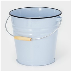 УЦЕНКА Ведро эмалированное, 12 л, без крышки, светлое