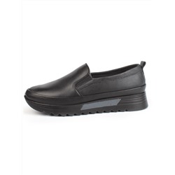 03-5305 BLACK Полуботинки женские (натуральная кожа)