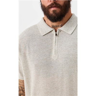 Футболка лен F111-07LN l.grey